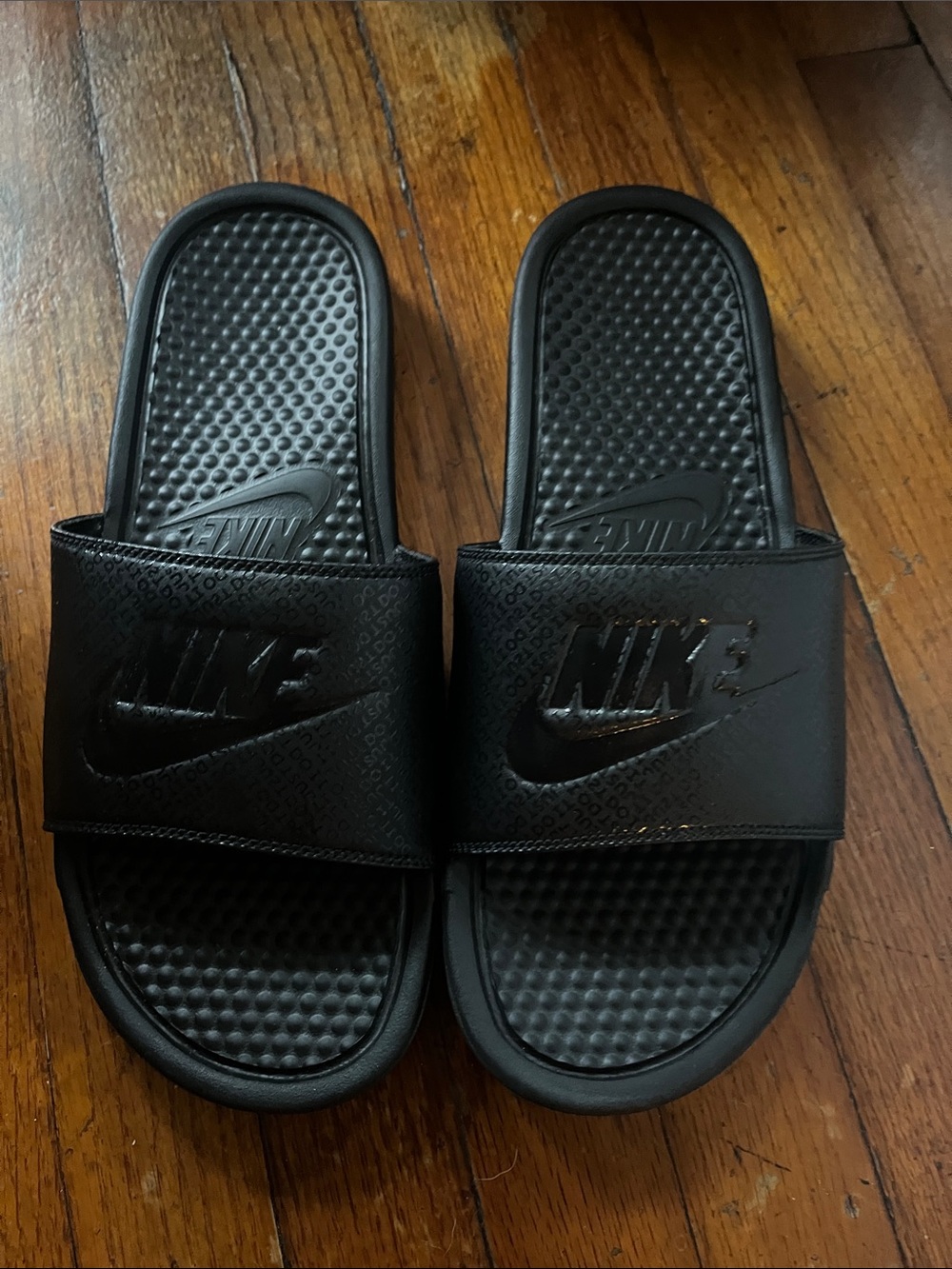 Nike Black Slide Sandals never used men’s 11